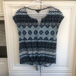 Lucky Brand boho ladies t-shirt
